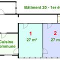 Location de bureau de 25 m² à Magny-les-Hameaux - 78114 photo - 5
