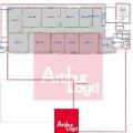 Location de bureau de 556 m² à Villefranche-sur-Saône - 69400 plan - 2