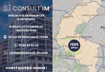 Location bureau (92600) - 22 m²  à Asnières-sur-Seine - 92600