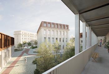 Louer bureaux - Jardin Public