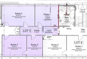 Location bureau - Proche Pérignat et A75  à Cournon-d'Auvergne - 63800