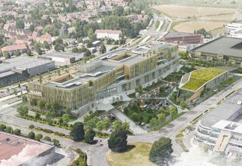 Location bureaux - Proche métro, autoroutes et gare Lille  à Lezennes - 59260