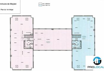 Location bureaux - Proche parc technologique Inovallée et A41  à Meylan - 38240
