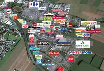 Location local commercial Barentin (76360) - 1666 m²  à Barentin - 76360