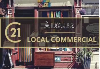 Location local commercial Caen (14000) - 40 m²  à Caen - 14000