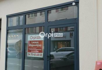 Location local commercial Romans-sur-Isère (26100) - 30 m²  à Romans-sur-Isère - 26100