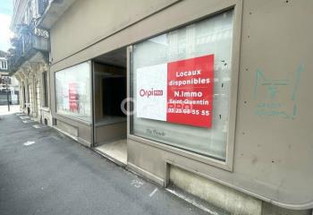 Location local commercial Saint-Quentin (02100) - 38 m²  à Saint-Quentin - 02100