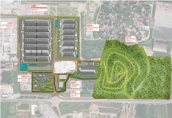 Location plateforme multimodale - Route-rail-fluviale  à Hagondange - 57300