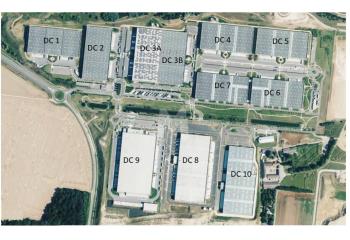 Location entrepôt - Proximité A5 et Francilienne  à Moissy-Cramayel - 77550