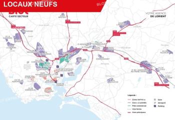 Location cellule neuve - Bordure RN 24 Rennes/Lorient  à Moréac - 56500
