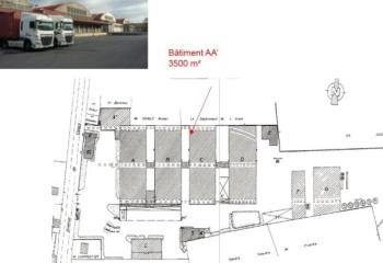 Entrepôt à louer - Proximité centre-ville et RN2  à Soissons - 02200