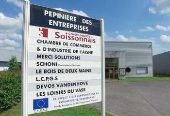 Location activité/entrepôt Villeneuve-Saint-Germain (02200) - 576 m²  à Villeneuve-Saint-Germain - 02200