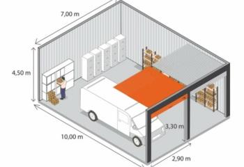 Location box de stockage et locaux d'activité - Proximité autoroutes  à Wittenheim - 68270