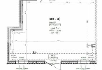 Vente de bureau avec forte visibilité