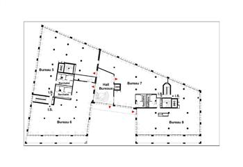Vente bureaux - Quartier d'affaires Euratlantique, proche gare Saint-Jean  à Bordeaux - 33000