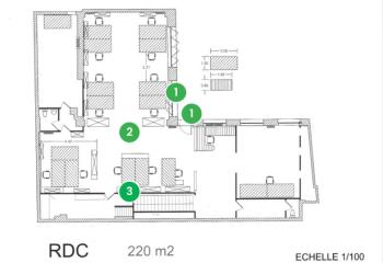 Bureau à vendre Paris 10 (75010) - 383 m²  à Paris 10 - 75010