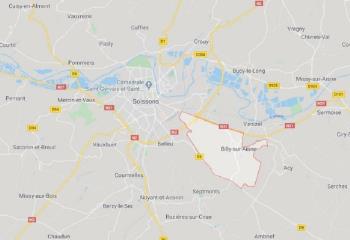 Terrains industriels à vendre - Soissons, gare et RN2  à Billy-sur-Aisne - 02200