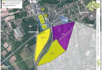 Terrain industriel à vendre - accès A15 et RER A  à Neuville-sur-Oise - 95000