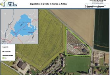 Terrain industriel à vendre -, A4 et Gare du Nord  à Rouvres-en-Multien - 60620