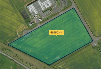 Terrain industriel à vendre -, accès A1 et A26  à Tergnier - 02700