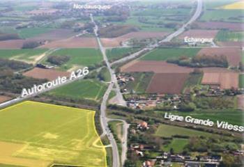 Terrain à vendre Zouafques (62890) - 30000 m²  à Zouafques - 62890