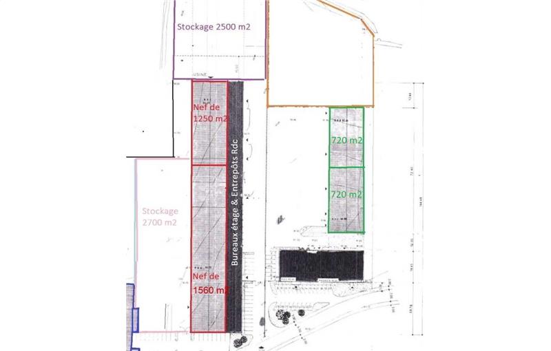 Location de bureau de 345 m² à Guipavas - 29490 plan - 1