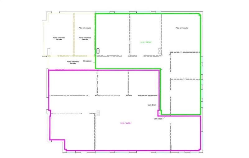 Location de bureau de 110 m² à Marseille 16 - 13016 plan - 1