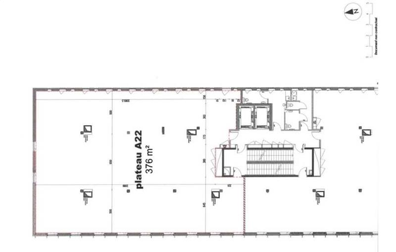 Location de bureau de 373 m² à Rennes - 35000 plan - 1
