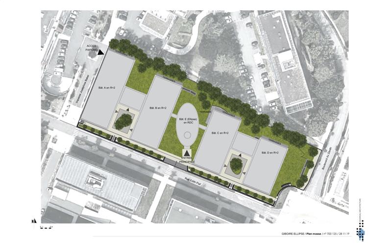 Location de bureau de 8 245 m² à Saint-Herblain - 44800 plan - 1