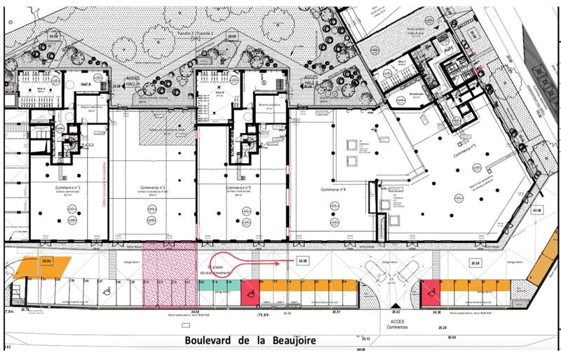 Location de local commercial de 315 m² à Nantes - 44000 plan - 1
