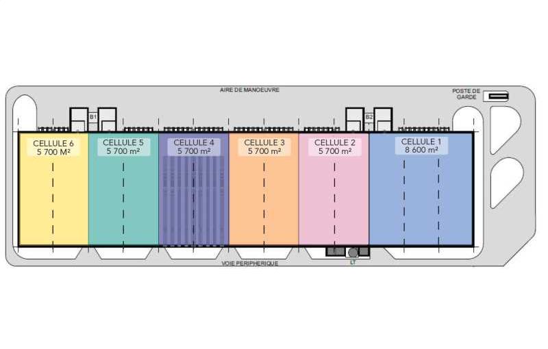 Location d'entrepôt de 39 419 m² à Amanlis - 35150 plan - 1
