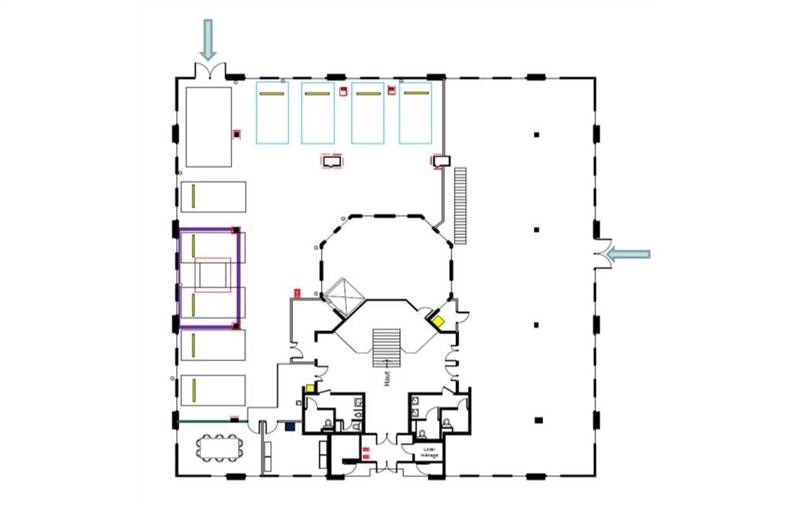 Location d'entrepôt de 1 894 m² à Guyancourt - 78280 plan - 1