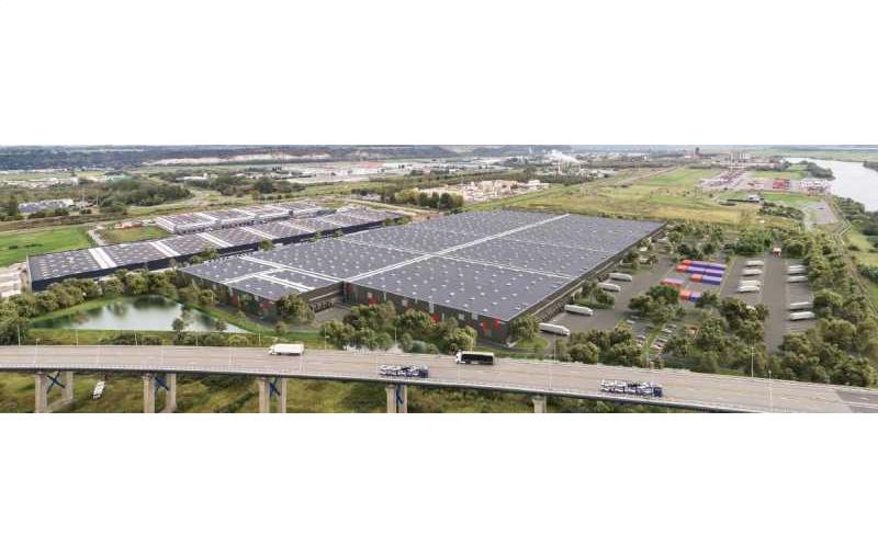Location d'entrepôt de 89 232 m² à Oudalle - 76430 photo - 1