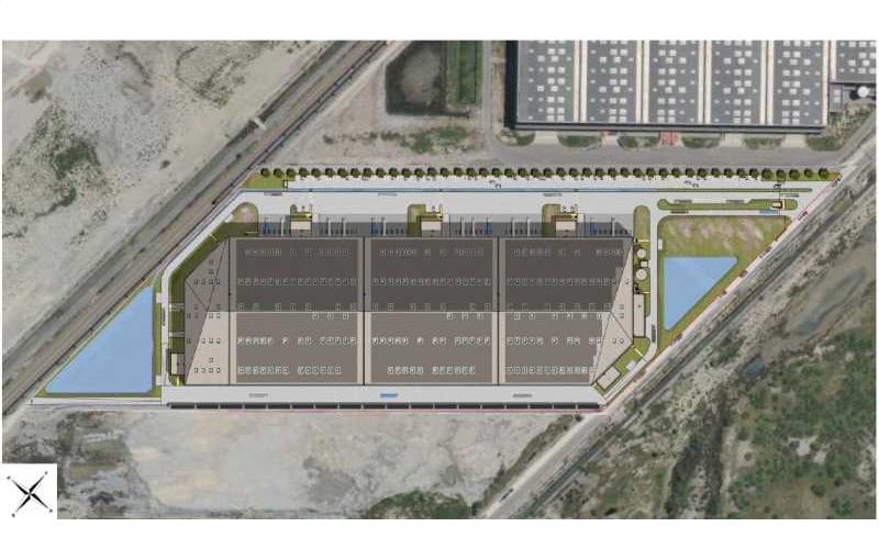 Location d'entrepôt de 41 486 m² à Port-Saint-Louis-du-Rhône - 13230 plan - 1