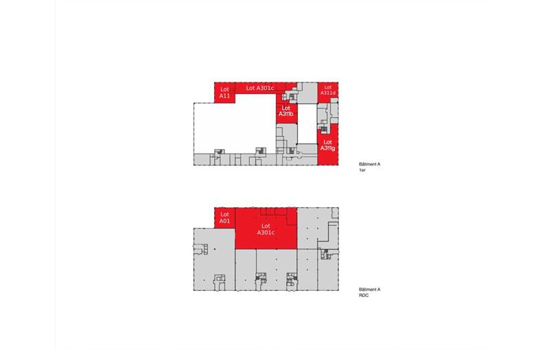 Location d'entrepôt de 2 285 m² à Verrières-le-Buisson - 91370 plan - 1