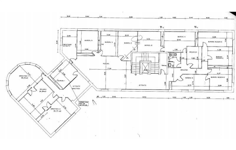 Bureau à vendre de 367 m² à Saint-Grégoire - 35760 plan - 1