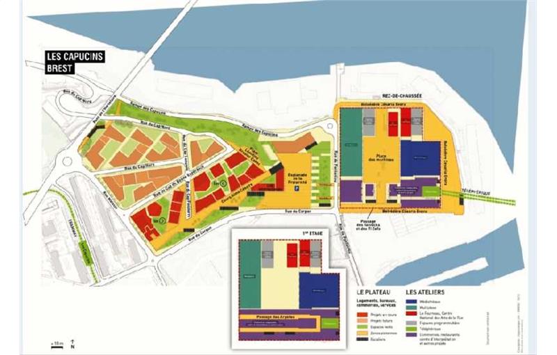 Local commercial à vendre de 244 m² à Brest - 29200 plan - 1