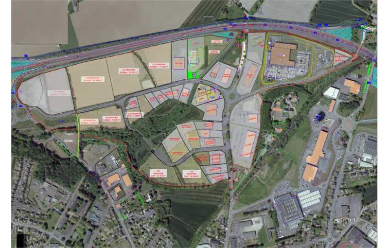 Terrain à vendre de 65 537 m² à Loudéac - 22600 plan - 1